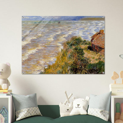 Rising Tide at Pourville - claude monet Acrylic Print - 70x100 cm / 28x40″ inches | claude monet Wall Art | claude monet Prints