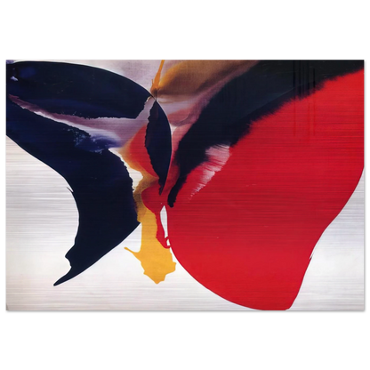 Untitled - Color Field Painting, Lyrical Abstraction - Paul Jenkins Brushed Aluminum Print - 70x100 cm / 28x40 inches | Paul Jenkins Aluminum Print | Paul Jenkins Prints