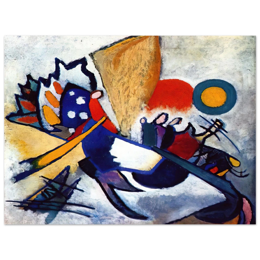 Wassily Kandinsky - IMPROVISATION 209 1917  75x100 cm / 30x40inches Fine Art Poster