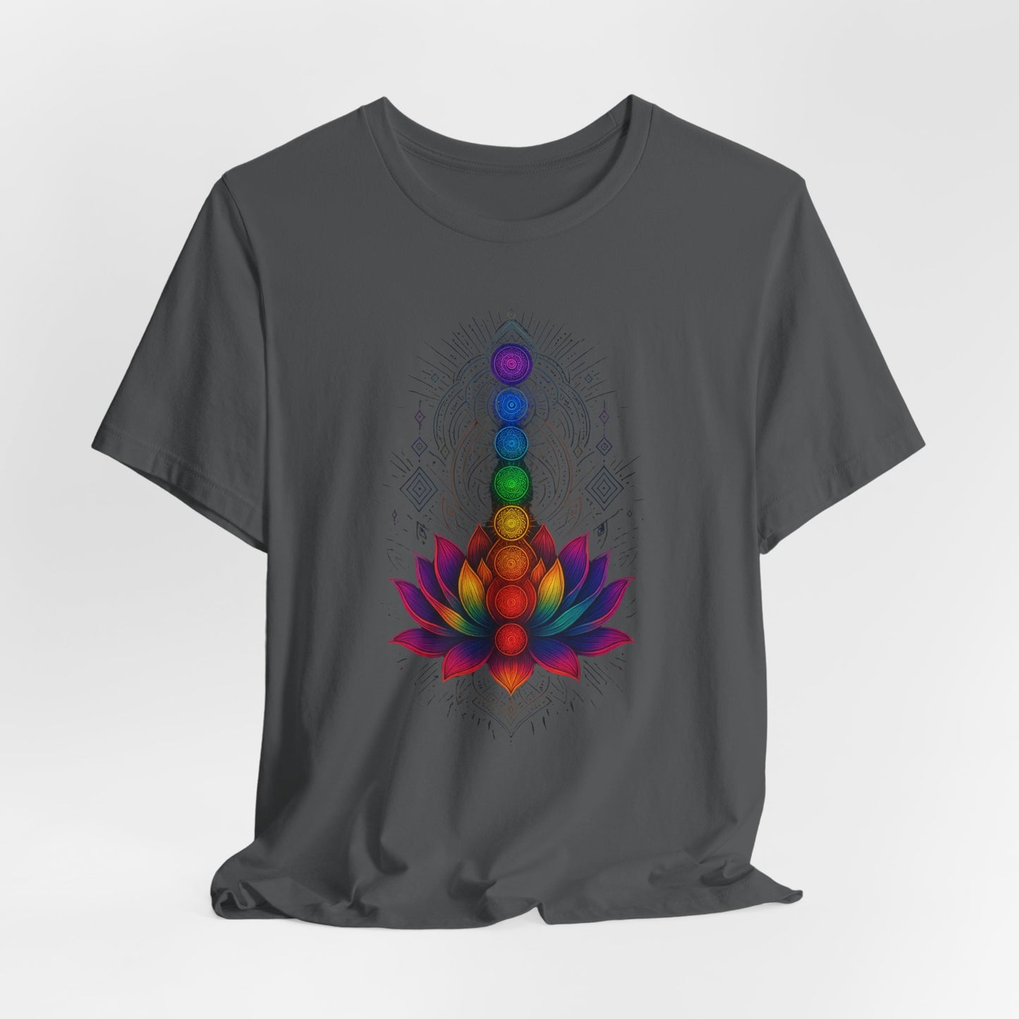 Amante del yoga espiritual de la flor de loto del chakra
