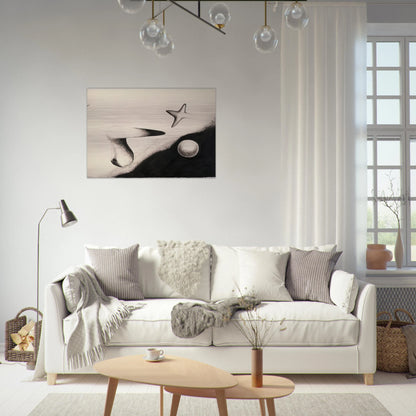 UNTITLED 1932 1 - Alexander Calder Brushed Aluminum Print - 70x100 cm / 28x40 inches | Alexander Calder Aluminum Print | Alexander Calder Prints