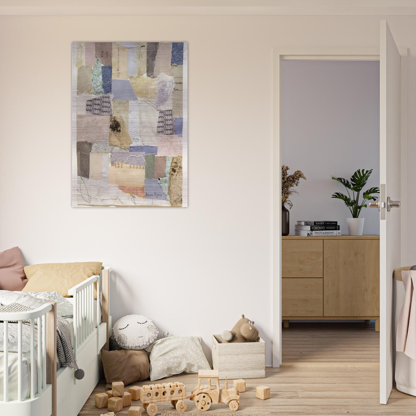 Number 334 - Abstract Expressionism - Anne Ryan Brushed Aluminum Print - 70x100 cm / 28x40 inches | Anne Ryan Aluminum Print | Anne Ryan Prints