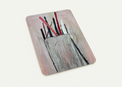 BRUSHES 1969 By Philip Guston Pack of 10 Post Cards | Philip Guston Post Cards | A6 (10.5 x 14.8 cm) - 4.1 x 5.8 inches