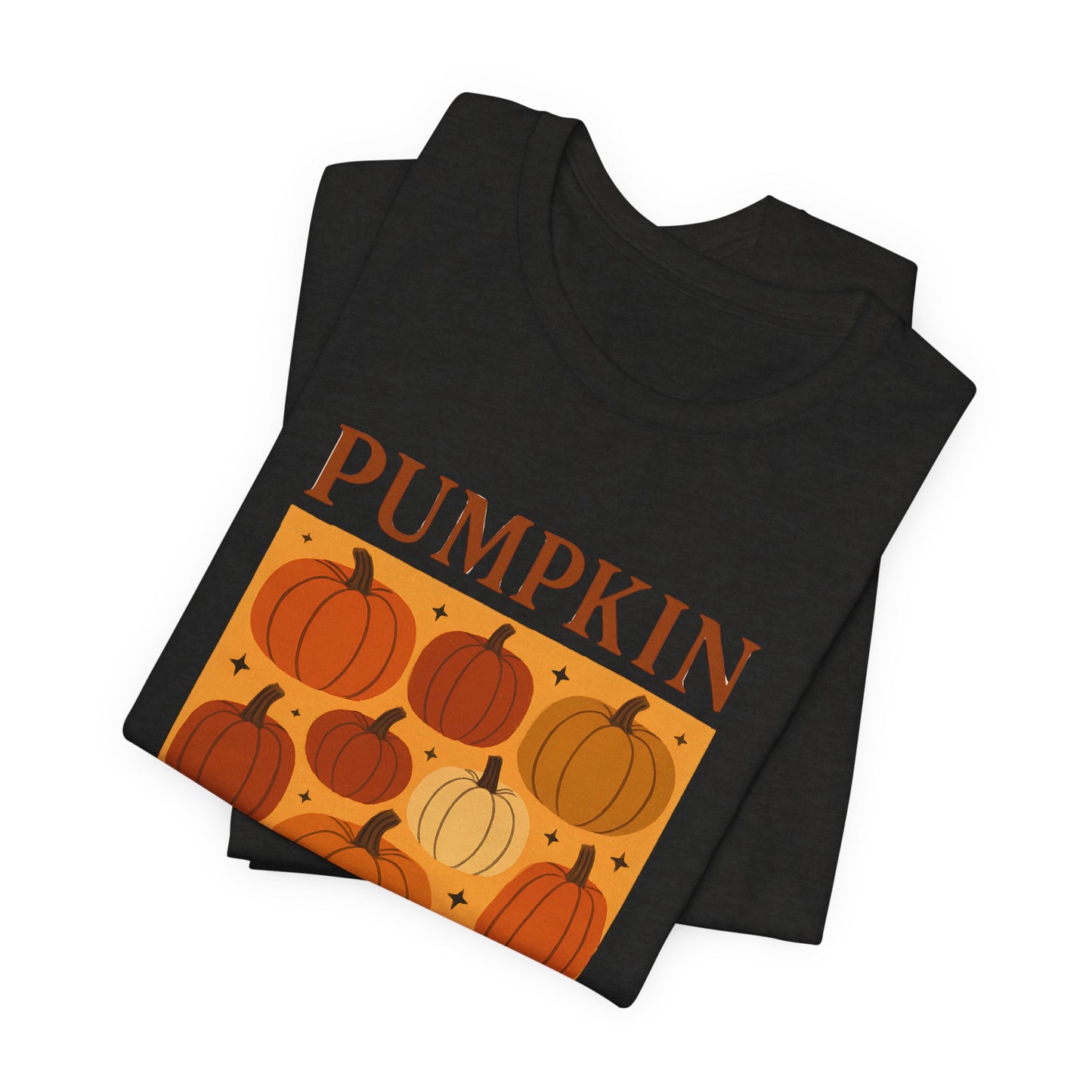 Camiseta de temporada de calabaza para mujer Boho Pumpkin
