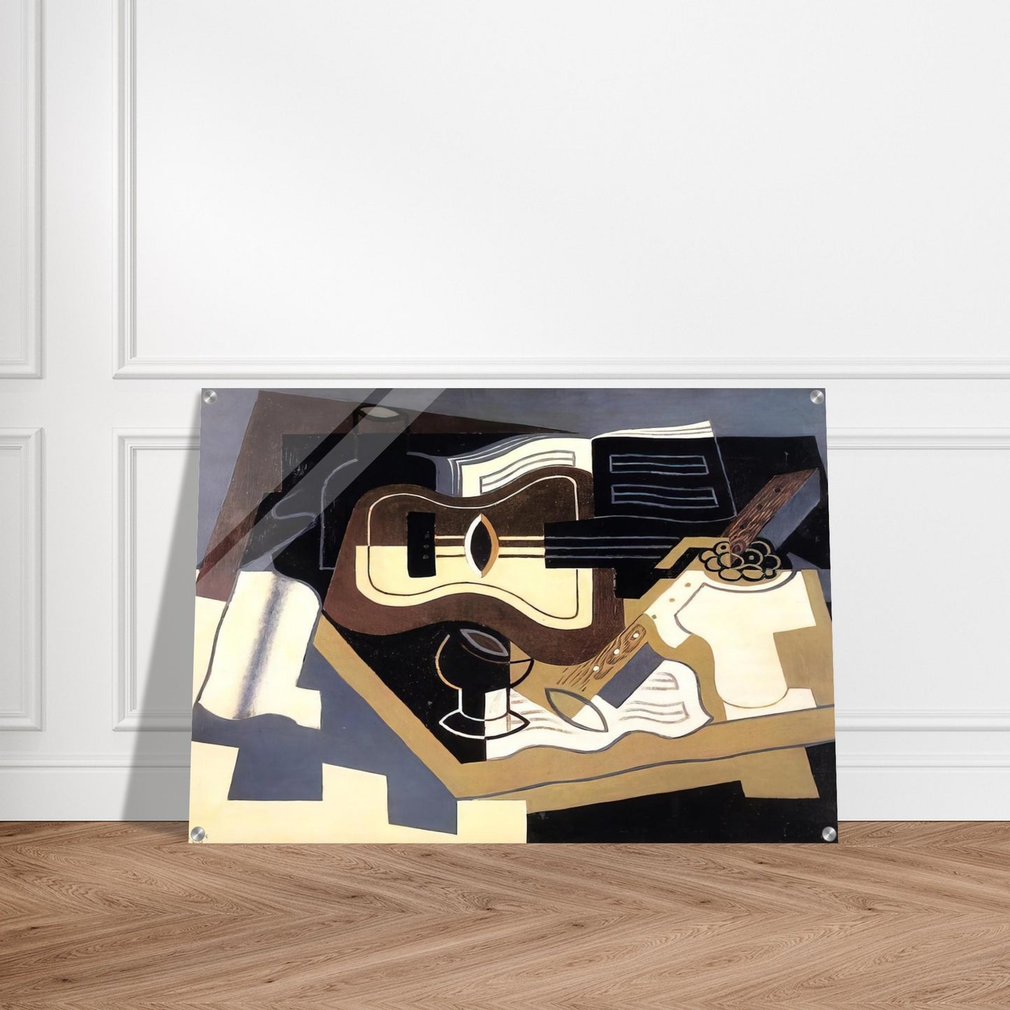 GUITAR AND CLARINET 1920 - Juan Gris Acrylic Print - 70x100 cm / 28x40″ inches