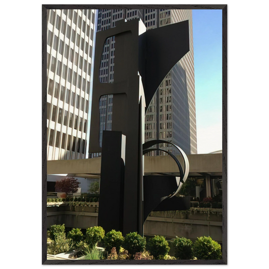 SKY TREE 1977 - Louise Nevelson 70x100 cm / 28x40 inches Framed Art Print – Black Wooden Frame