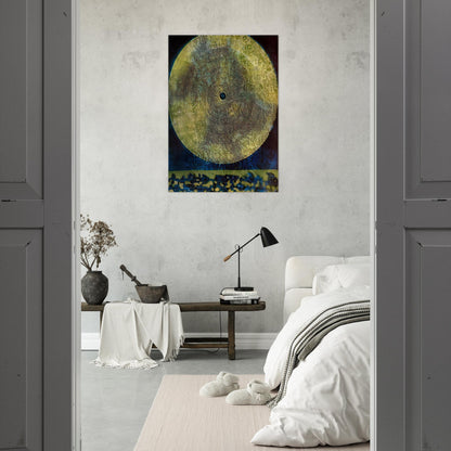 Birth of a galaxy - Max Ernst Brushed Aluminum Print - 70x100 cm / 28x40 inches | Max Ernst Aluminum Print | Max Ernst Prints