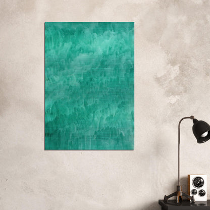 Viridian - Marcia Hafif Brushed Aluminum Print - 70x100 cm / 28x40 inches | Marcia Hafif Aluminum Print | Marcia Hafif Prints