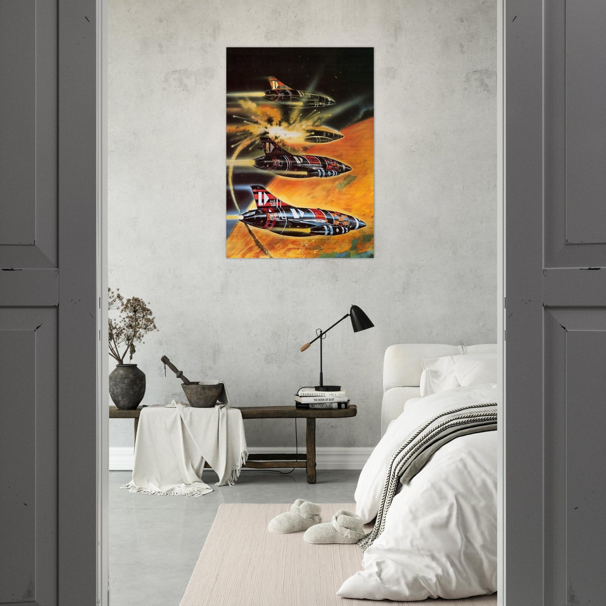 Chris Foss - Chris Foss Brushed Aluminum Print - 70x100 cm / 28x40 inches | Chris Foss Aluminum Print | Chris Foss Prints