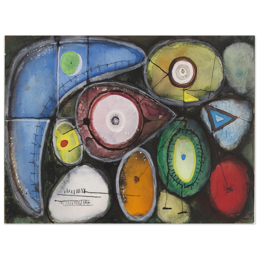 Richard Pousette-Dart - Untitled  75x100 cm / 30x40inches Fine Art Poster