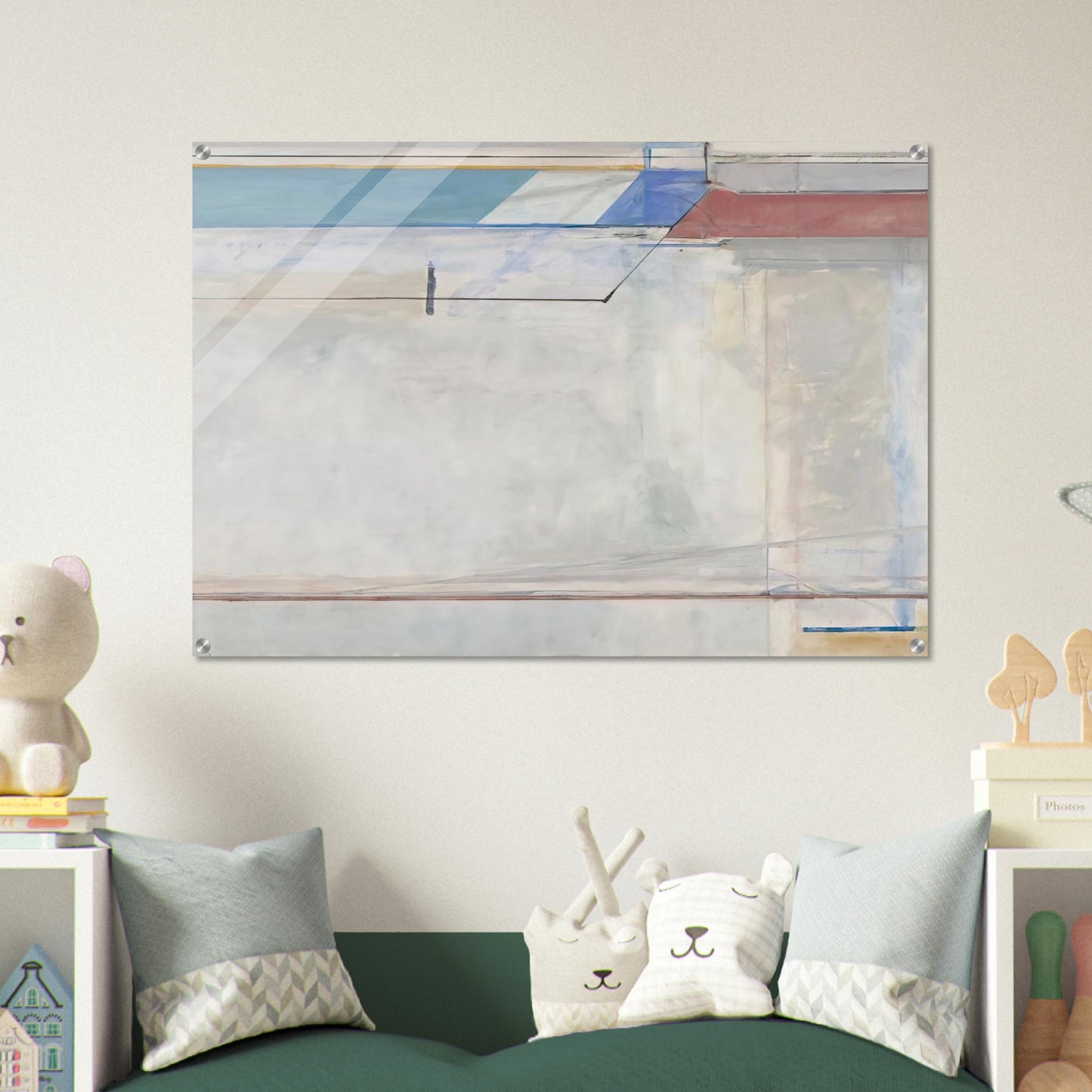 Ocean Park #63 - Richard Diebenkorn Acrylic Print - 70x100 cm / 28x40″ inches