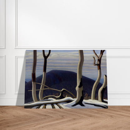 Above Lake Superior - 1922 - Lawren Harris Brushed Aluminum Print - 70x100 cm / 28x40 inches | Lawren Harris Aluminum Print | Lawren Harris Prints