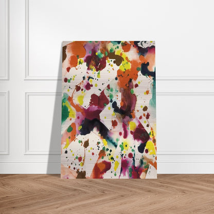 Untitled  SF72-027  - Sam Francis Brushed Aluminum Print - 70x100 cm / 28x40 inches | Sam Francis Aluminum Print | Sam Francis Prints