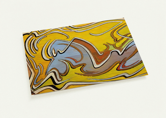 Calligraph Forming - 1958 By Lawren Harris Pack of 10 Post Cards | Lawren Harris Post Cards | A6 (10.5 x 14.8 cm) - 4.1 x 5.8 inches