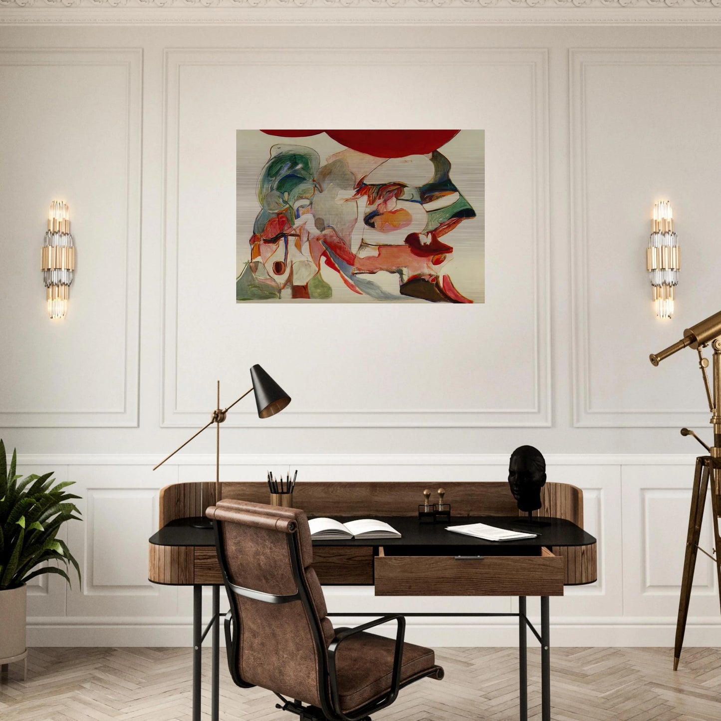 Henrique VIII - 1966 - Menez Brushed Aluminum Print - 70x100 cm / 28x40 inches | Menez Aluminum Print | Menez Prints