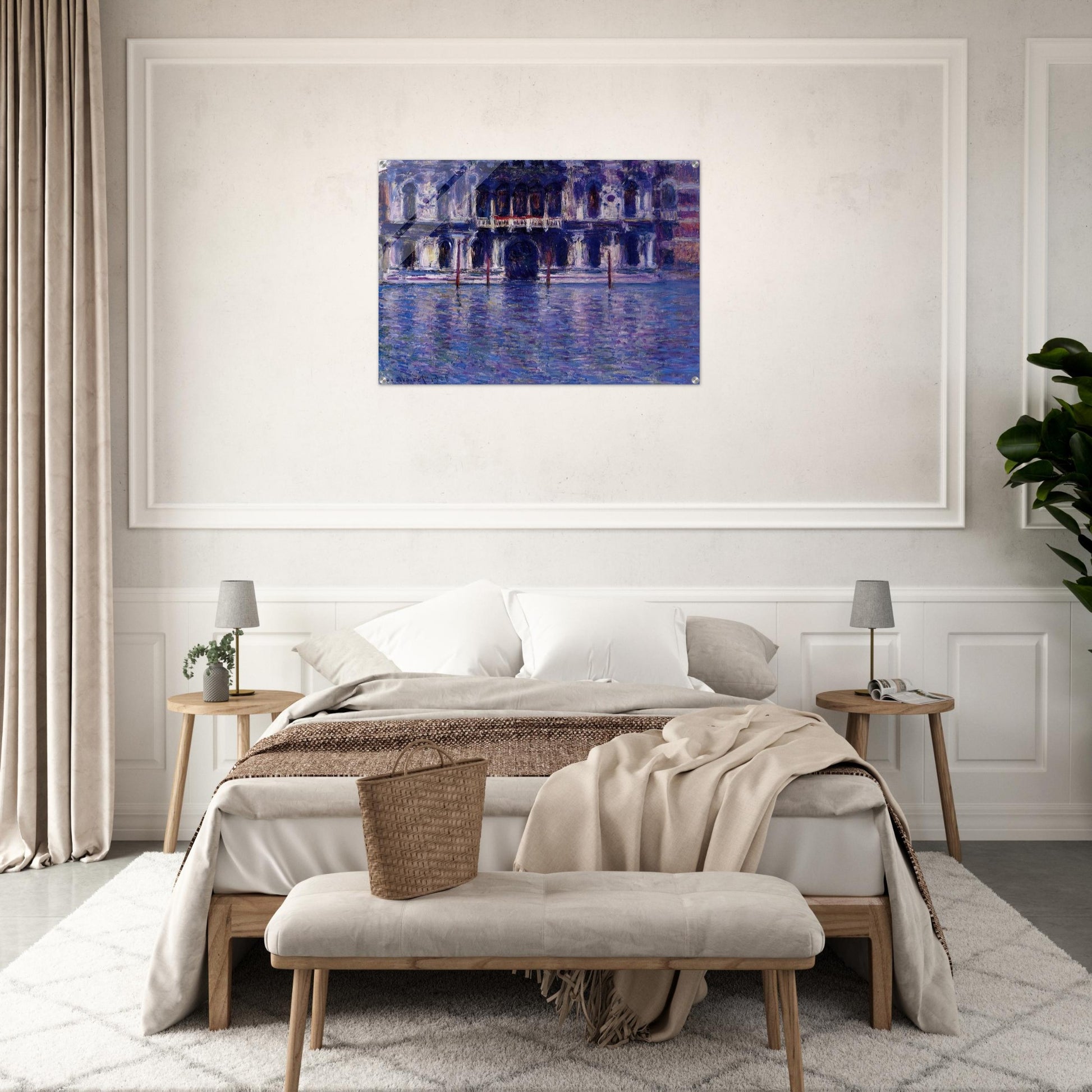Palazzo Contarini - claude monet Acrylic Print - 70x100 cm / 28x40″ inches | claude monet Wall Art | claude monet Prints