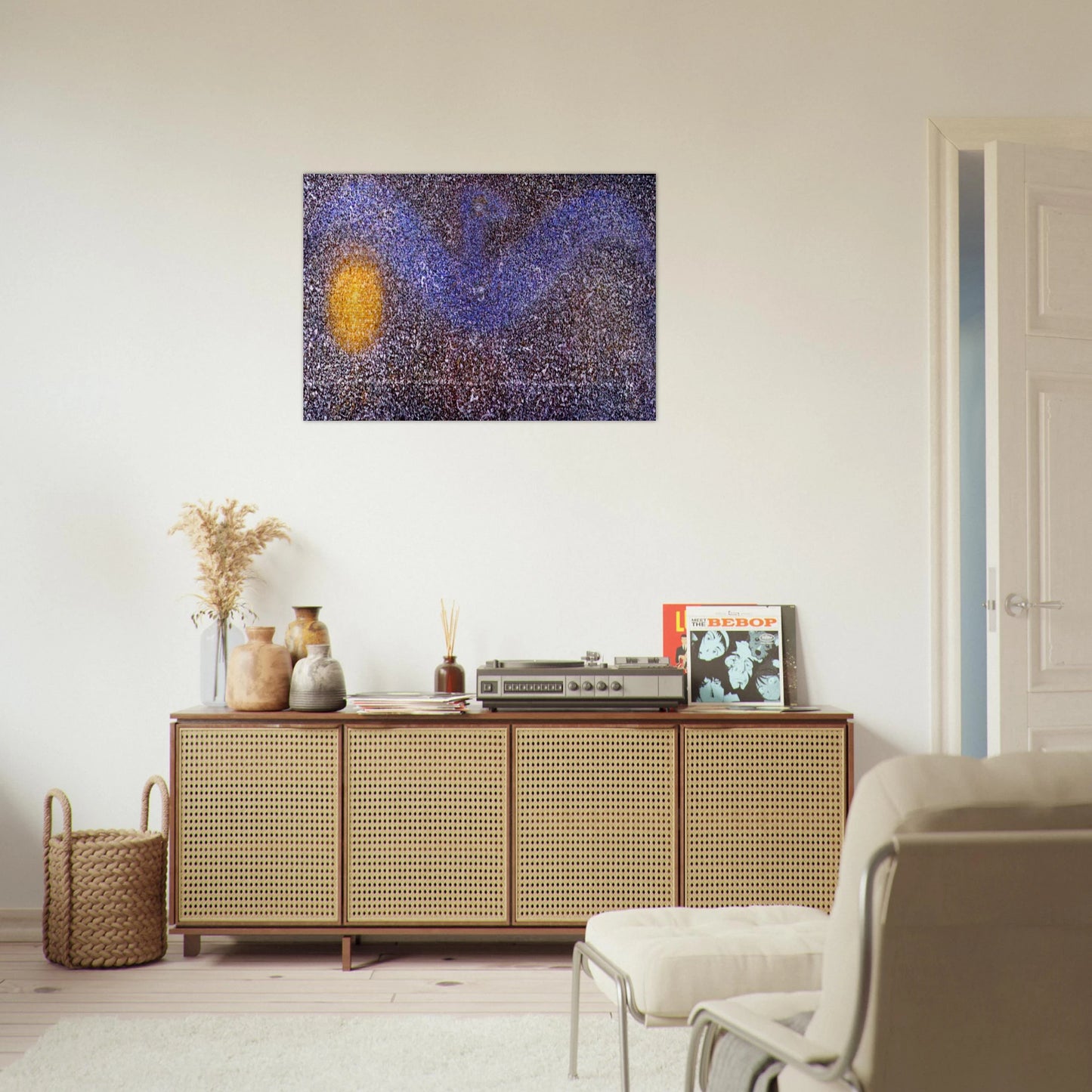 Phoenix Presence - Richard Pousette-Dart Brushed Aluminum Print - 70x100 cm / 28x40 inches | Richard Pousette-Dart Aluminum Print | Richard Pousette-Dart Prints