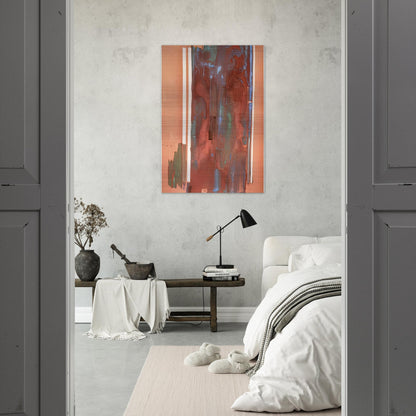 Plexus, 1976- - Helen Frankenthaler Brushed Aluminum Print - 70x100 cm / 28x40 inches | Helen Frankenthaler Aluminum Print | Helen Frankenthaler Prints