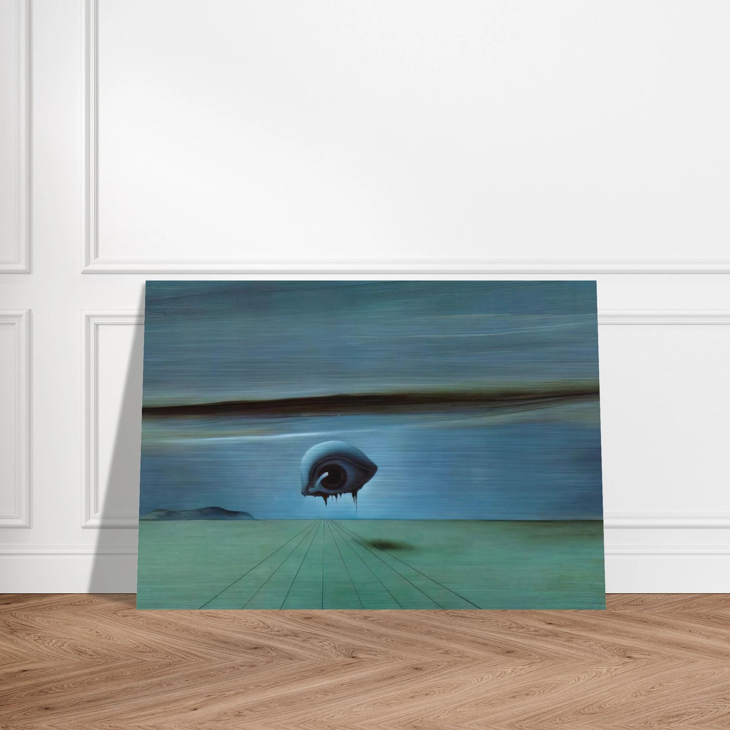 THE EYE - Salvador Dali Brushed Aluminum Print - 70x100 cm / 28x40 inches | Salvador Dali Aluminum Print | Salvador Dali Prints