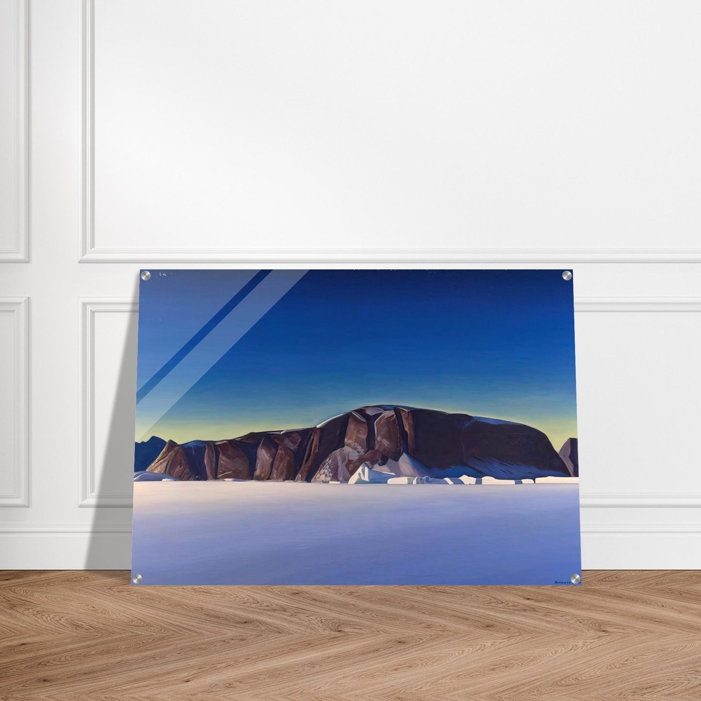 Greenland Coast - Rockwell Kent Acrylic Print - 70x100 cm / 28x40″ inches