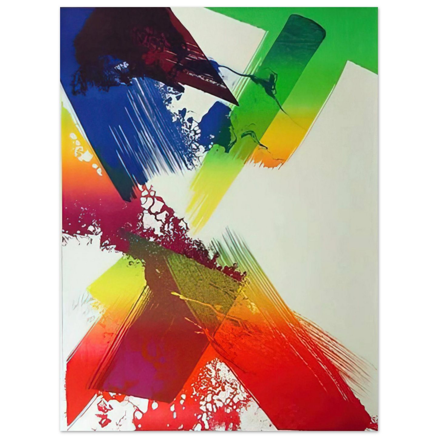 Paul Jenkins - Untitled - Abstract Expressionism, Lyrical Abstraction  75x100 cm / 30x40inches Fine Art Poster
