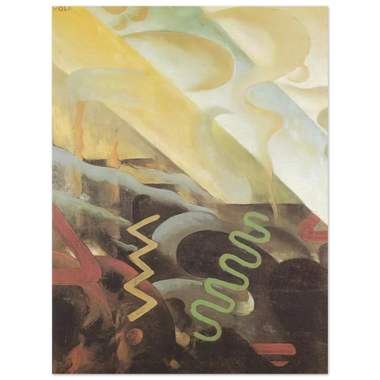 Julius Evola - Astrazione - 1921 Fine Art Poster