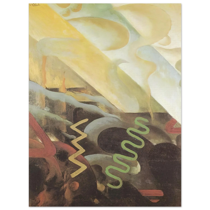 Julius Evola - Astrazione - 1921 Fine Art Poster