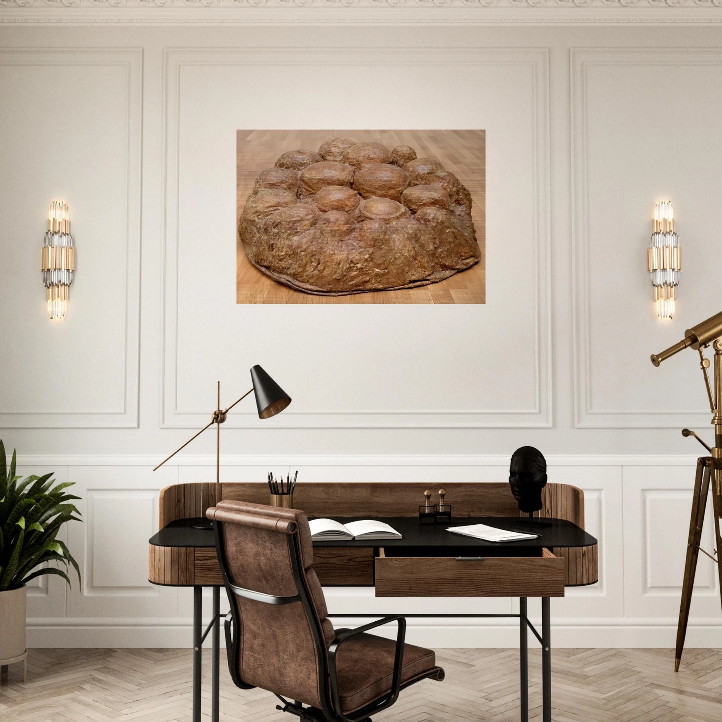 AVENZA 1969 - Louise Bourgeois Brushed Aluminum Print - 70x100 cm / 28x40 inches | Louise Bourgeois Aluminum Print | Louise Bourgeois Prints