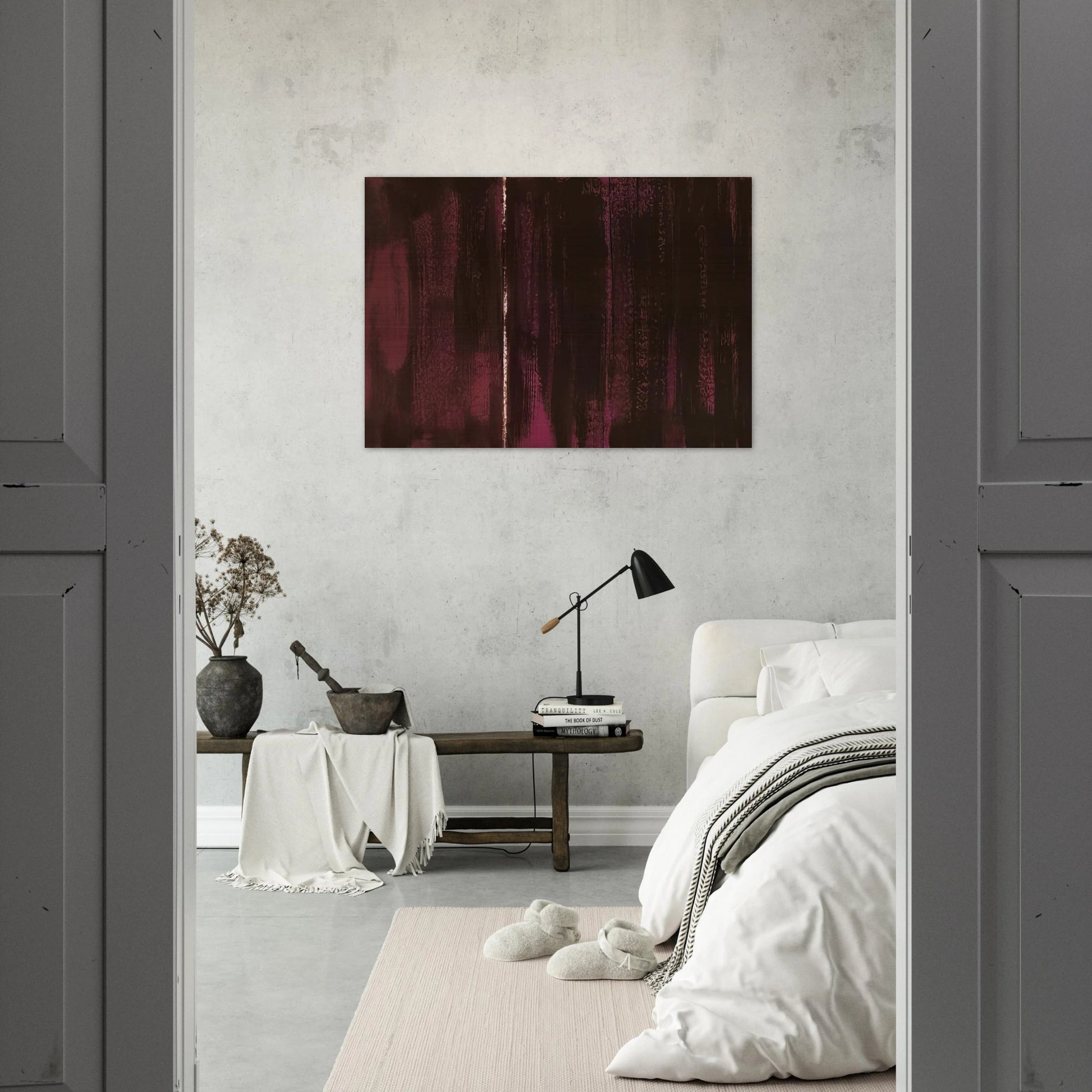 Untitled 2 - Barnett Newman Brushed Aluminum Print - 70x100 cm / 28x40 inches | Barnett Newman Aluminum Print | Barnett Newman Prints