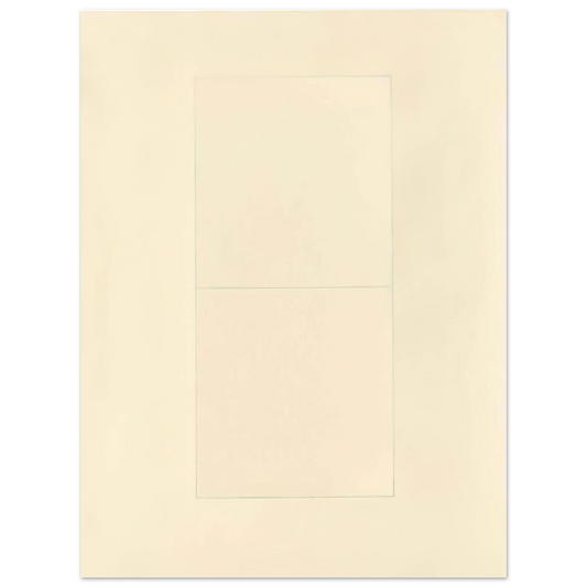 Brice Marden - Untitled - 1971  75x100 cm / 30x40inches Fine Art Poster