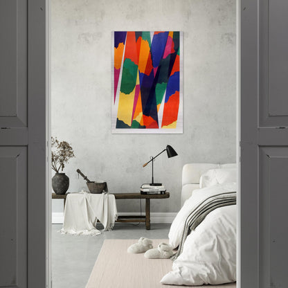 Wait - Untitled XIX - 1968 - Piero Dorazio Brushed Aluminum Print - 70x100 cm / 28x40 inches | Piero Dorazio Aluminum Print | Piero Dorazio Prints