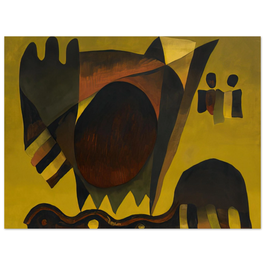 Arthur Dove - Indian Summer - 1941  75x100 cm / 30x40inches Fine Art Poster