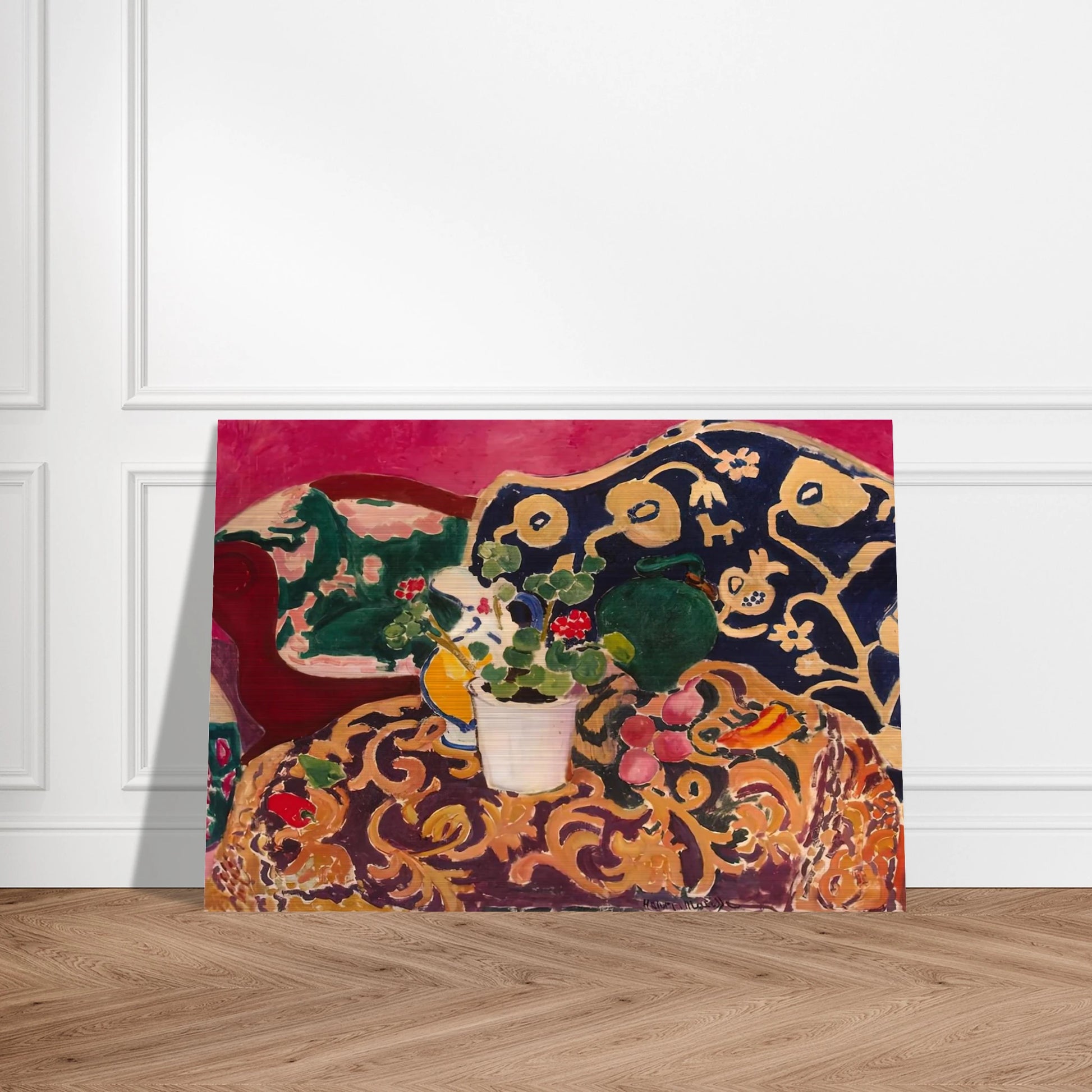 SPANISH STILL LIFE SEVILLE II 1911 - Henri Matisse Brushed Aluminum Print - 70x100 cm / 28x40 inches | Henri Matisse Aluminum Print | Henri Matisse Prints