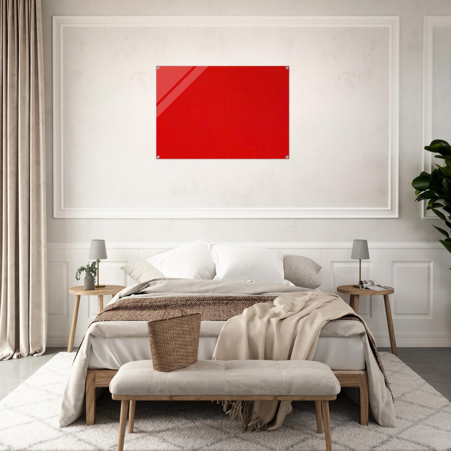 Who's Afraid of Red, Yellow, and Blue III - Barnett Newman Acrylic Print - 70x100 cm / 28x40″ inches