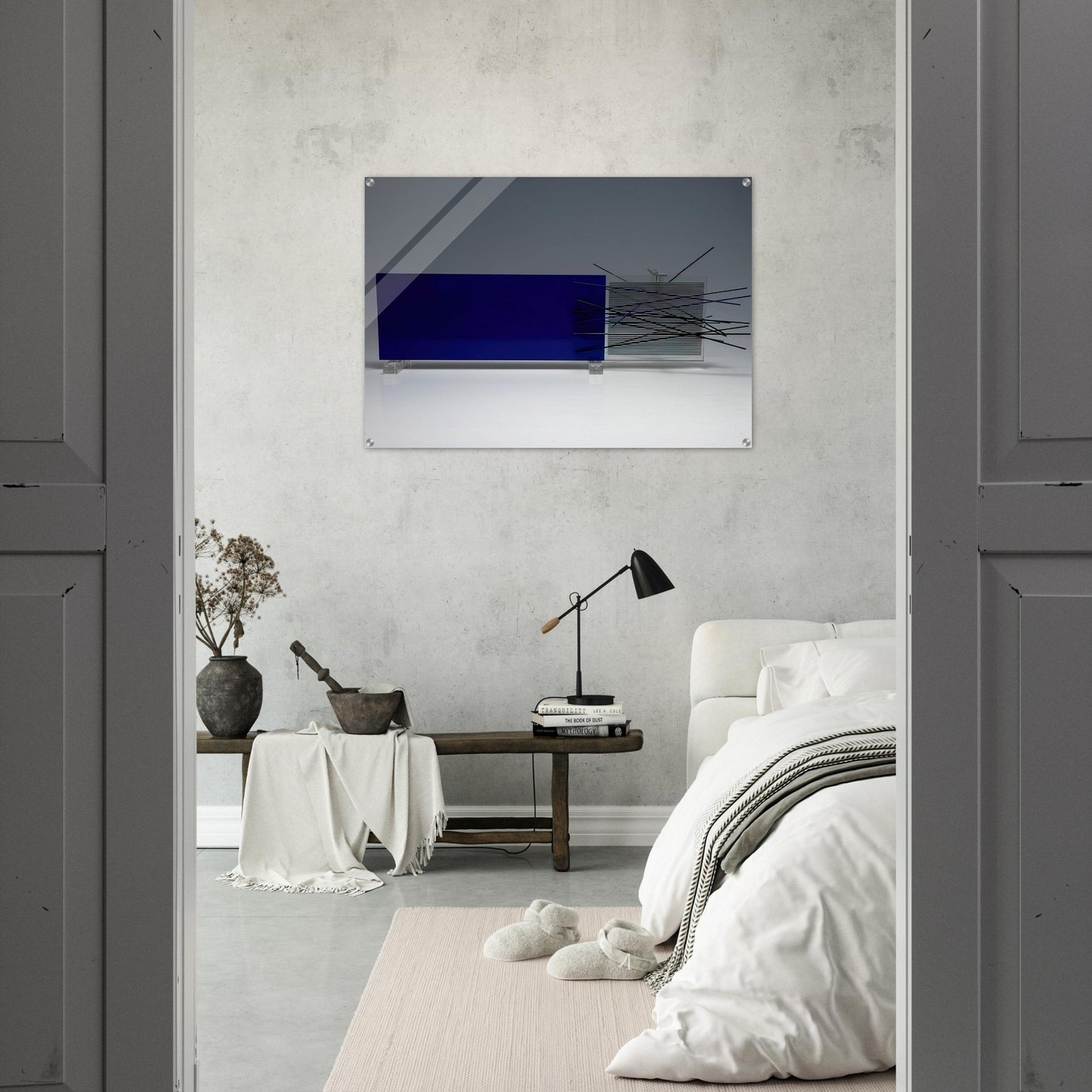 KINETIC OBJECT - Jesus Rafael Soto Acrylic Print - 70x100 cm / 28x40″ inches | Jesus Rafael Soto Wall Art | Jesus Rafael Soto Prints