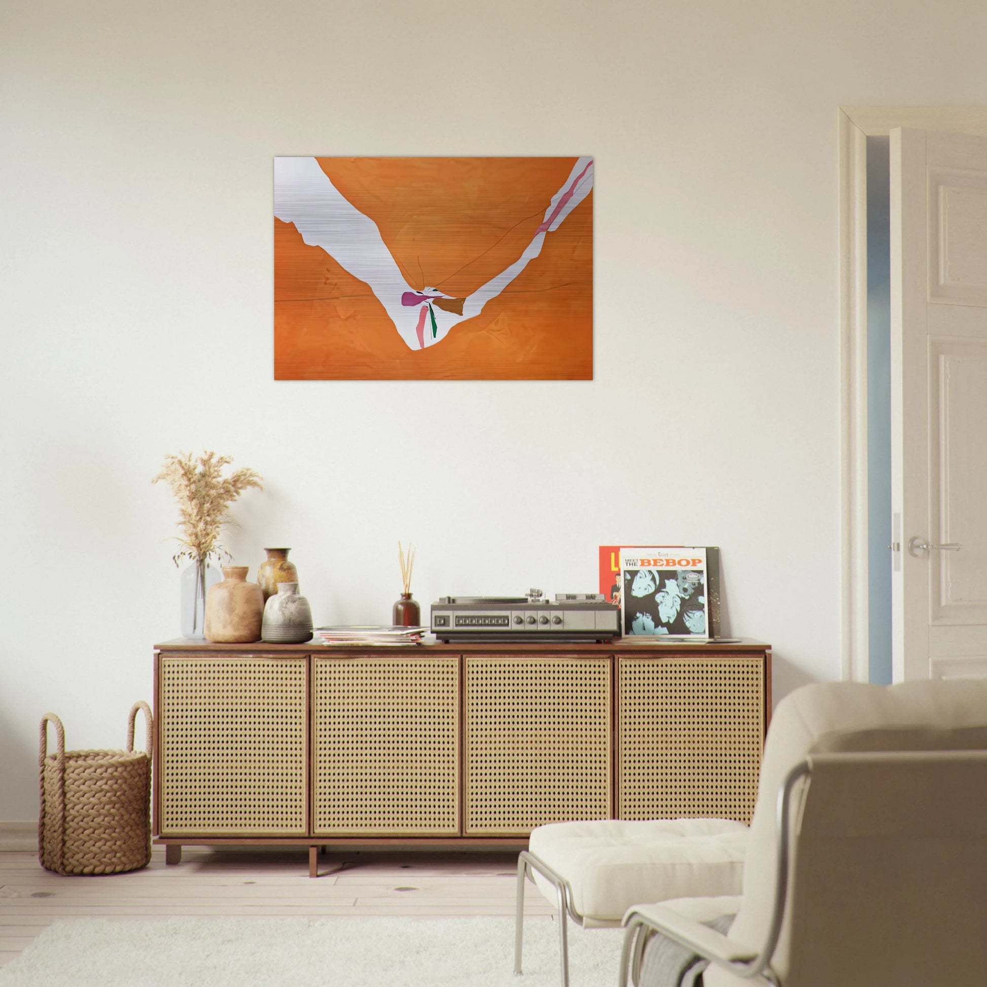 Chairman of the Board, 1971- - Helen Frankenthaler Brushed Aluminum Print - 70x100 cm / 28x40 inches | Helen Frankenthaler Aluminum Print | Helen Frankenthaler Prints