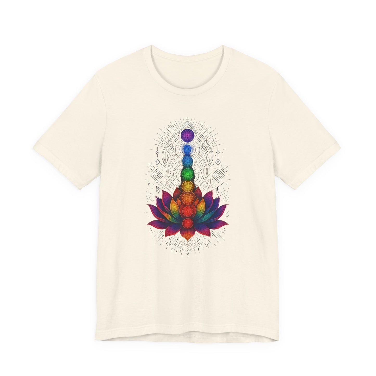 Amante del yoga espiritual de la flor de loto del chakra