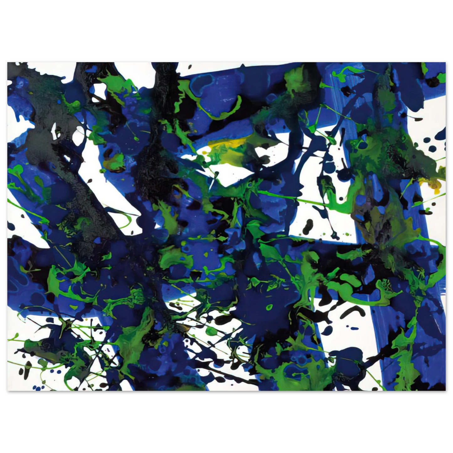 Sam Francis - Untitled  SFP94-17  SF94-032   75x100 cm / 30x40inches Fine Art Poster