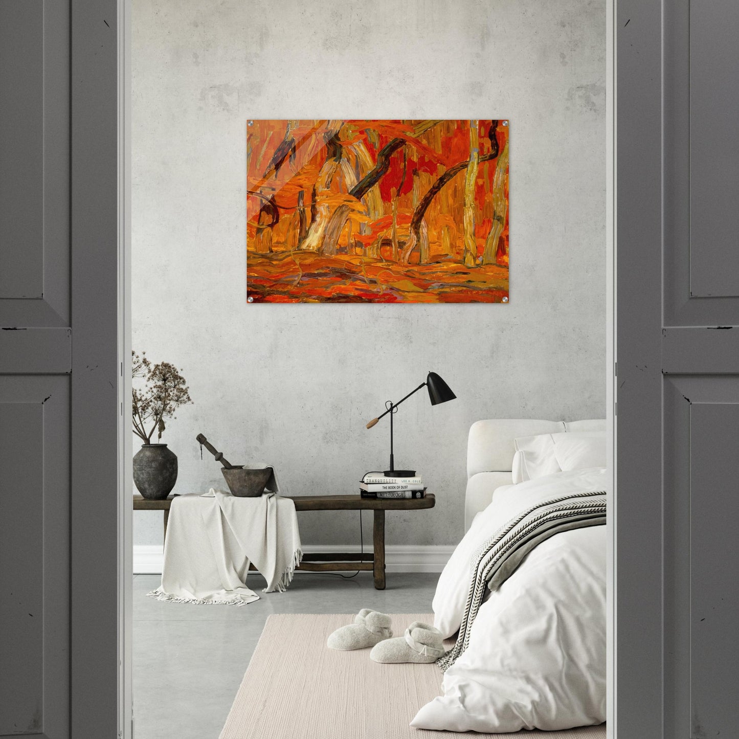 Maple Woods, Algoma - 1920 - A.Y. Jackson Acrylic Print - 70x100 cm / 28x40″ inches | A.Y. Jackson Wall Art | A.Y. Jackson Prints