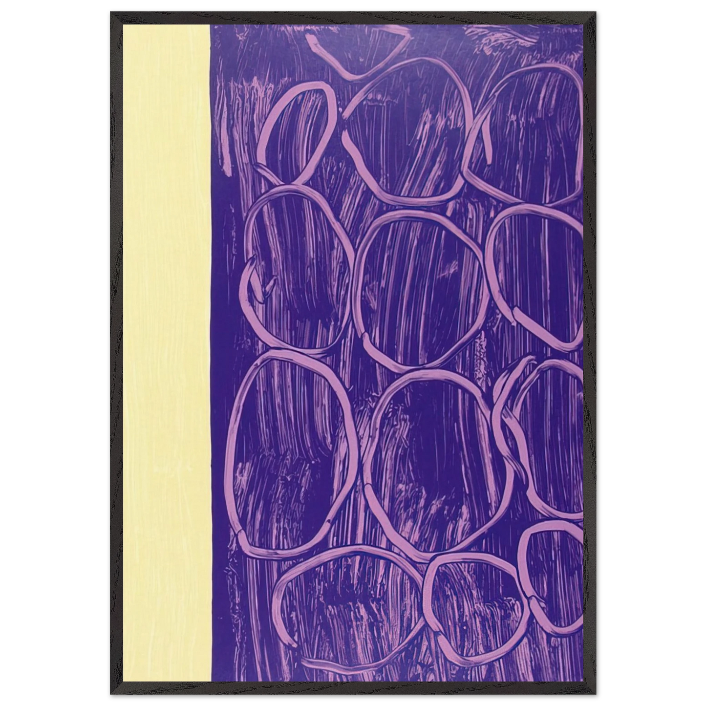 Pariser Serie - 2000 - Gunther Forg 70x100 cm / 28x40 inches Framed Art Print – Black Wooden Frame