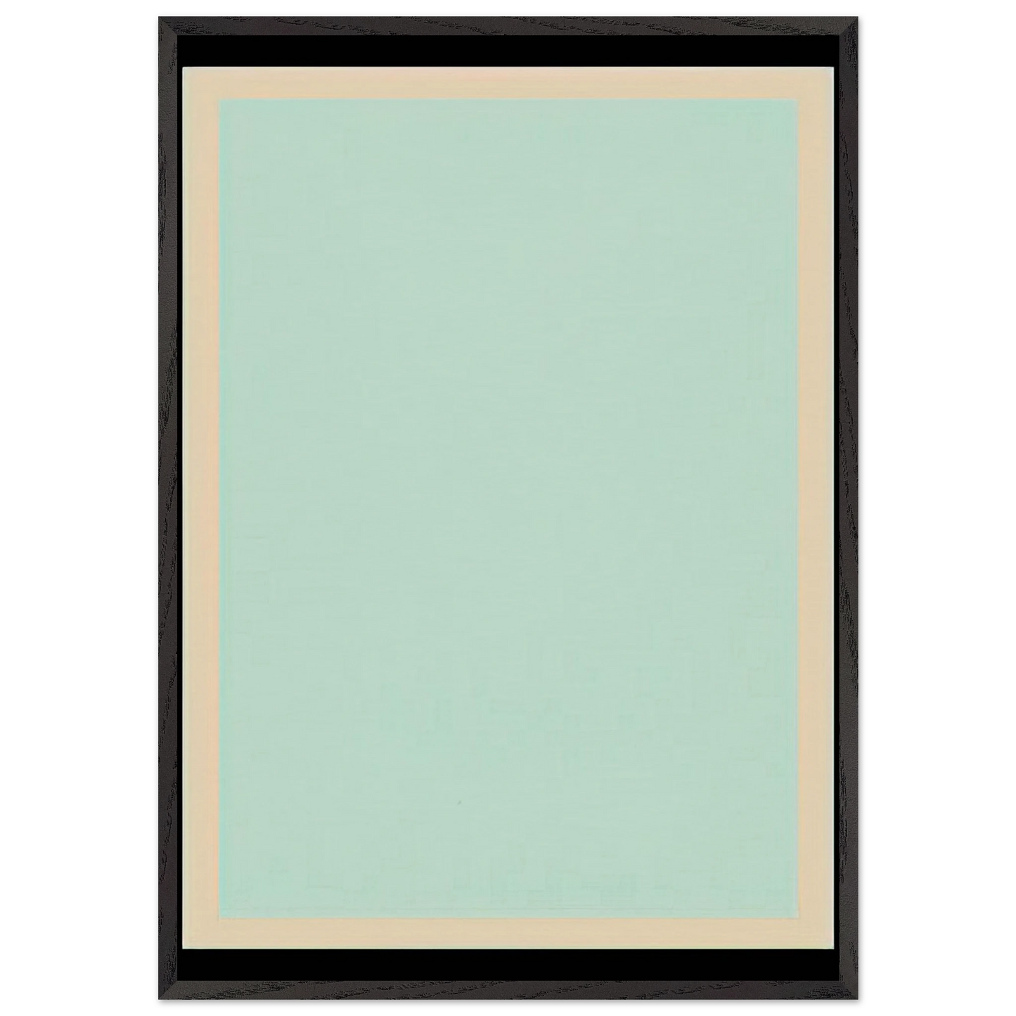 Series Painting 2 - 1966 - Ronnie Landfield 70x100 cm / 28x40 inches Framed Art Print – Black Wooden Frame