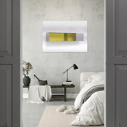 Untitled Menziken 87-52 - 1987 - Donald Judd Brushed Aluminum Print - 70x100 cm / 28x40 inches | Donald Judd Aluminum Print | Donald Judd Prints