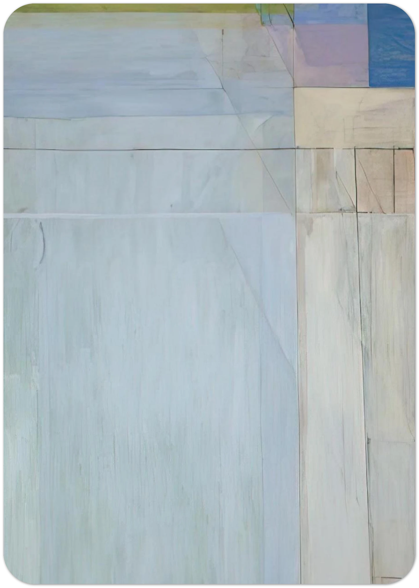 Ocean Park #54 By Richard Diebenkorn Pack of 10 Post Cards | Richard Diebenkorn Post Cards | A6 (10.5 x 14.8 cm) - 4.1 x 5.8 inches