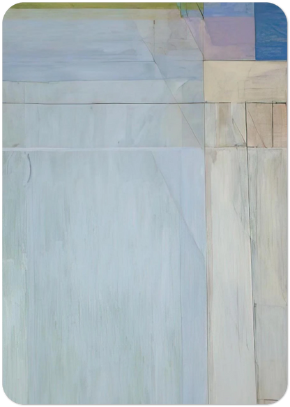 Ocean Park #54 By Richard Diebenkorn Pack of 10 Post Cards | Richard Diebenkorn Post Cards | A6 (10.5 x 14.8 cm) - 4.1 x 5.8 inches