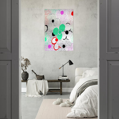 COMPOSITION 12 - Sonia Delaunay Brushed Aluminum Print - 70x100 cm / 28x40 inches | Sonia Delaunay Aluminum Print | Sonia Delaunay Prints