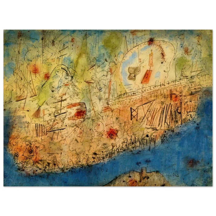 Wols - Camp des Milles - 1940  75x100 cm / 30x40inches Fine Art Poster