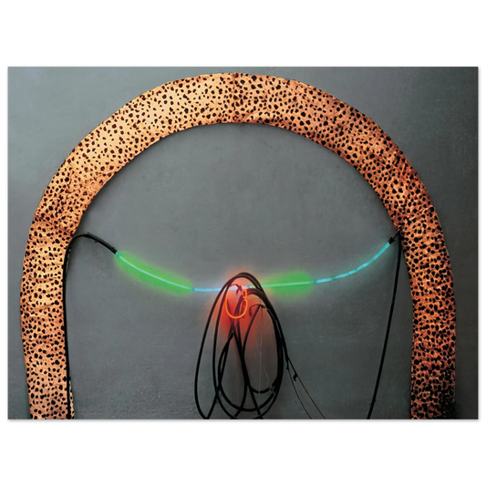 Lygia Pape - Eye of Guara - 1984  75x100 cm / 30x40inches Fine Art Poster