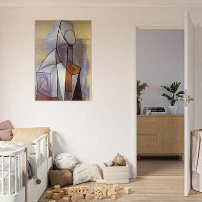Composition - 1946 - Pablo Picasso Brushed Aluminum Print - 70x100 cm / 28x40 inches | Pablo Picasso Aluminum Print | Pablo Picasso Prints