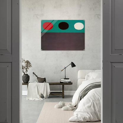 Loominé"""g #2 - 1969 - Adolph Gottlieb Acrylic Print - 70x100 cm / 28x40″ inches | Adolph Gottlieb Wall Art | Adolph Gottlieb Prints
