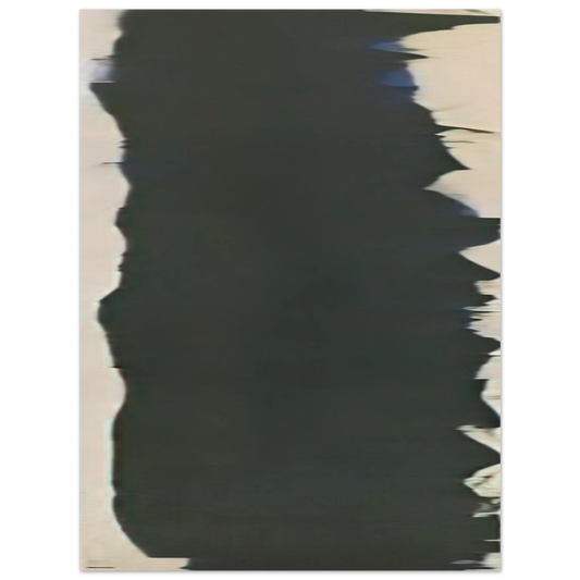Barnett Newman - Outcry  75x100 cm / 30x40inches Fine Art Poster